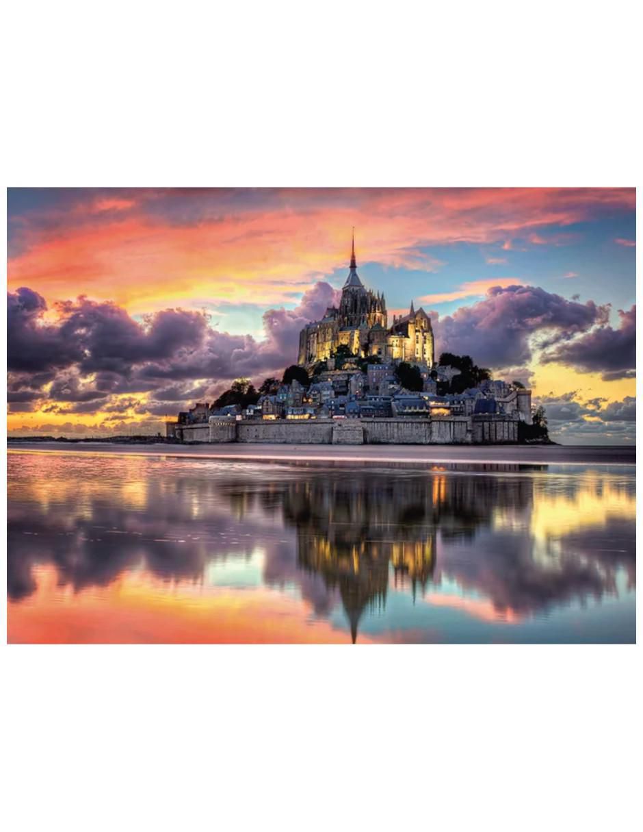 Rompecabezas Monte Saint Michel 1000 piezas Rompecabezas Monte Saint Michel 1000 piezas
