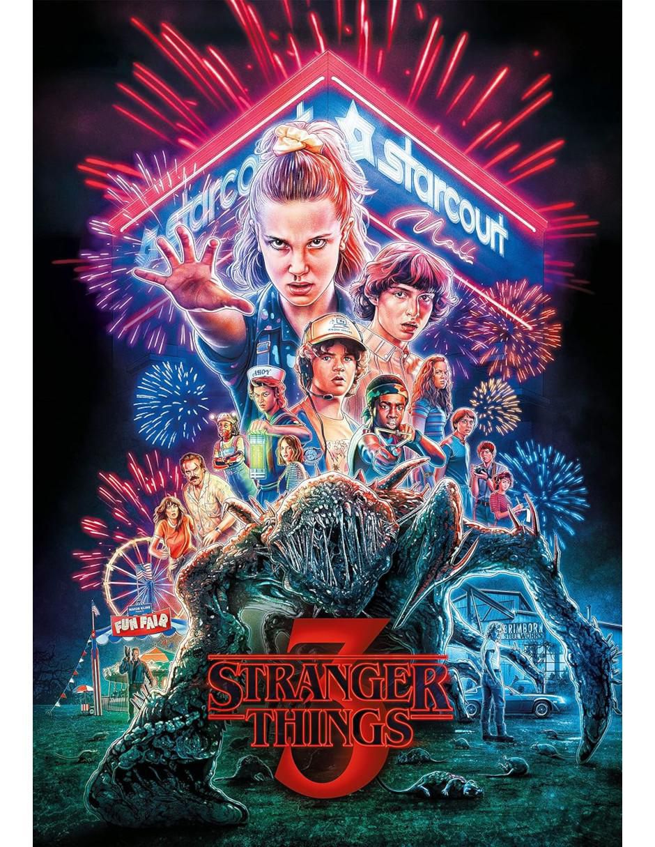Rompecabezas Serie Stranger Things III 1000 piezas 2