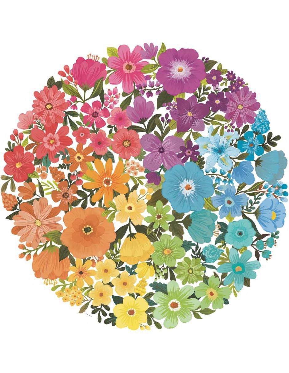 Rompecabezas Flores 500 piezas 2