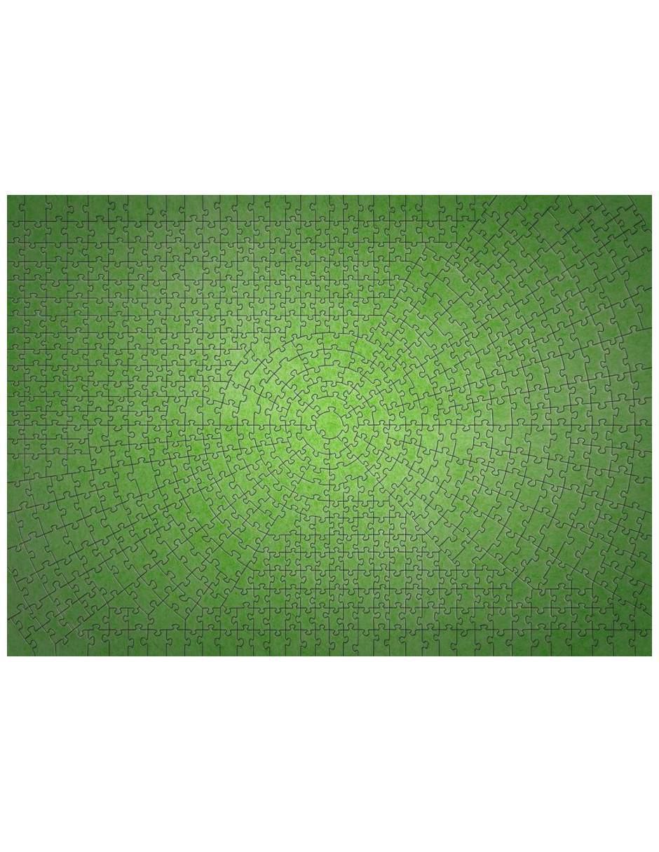 Rompecabezas Krypt: Todo Verde 736 piezas