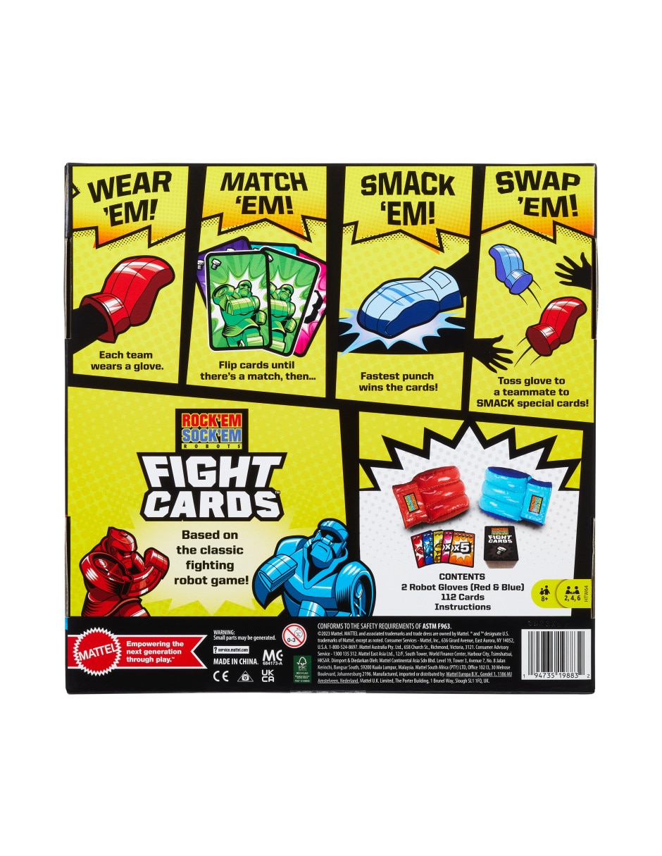 Fight Cards Rock 'Em Sock' Em 6