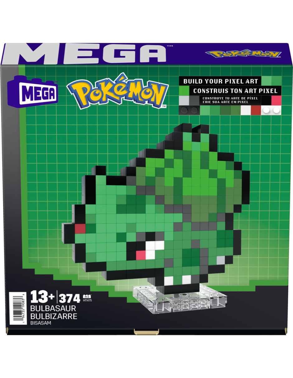 Pokémon Bulbasaur Píxel HTH75 6