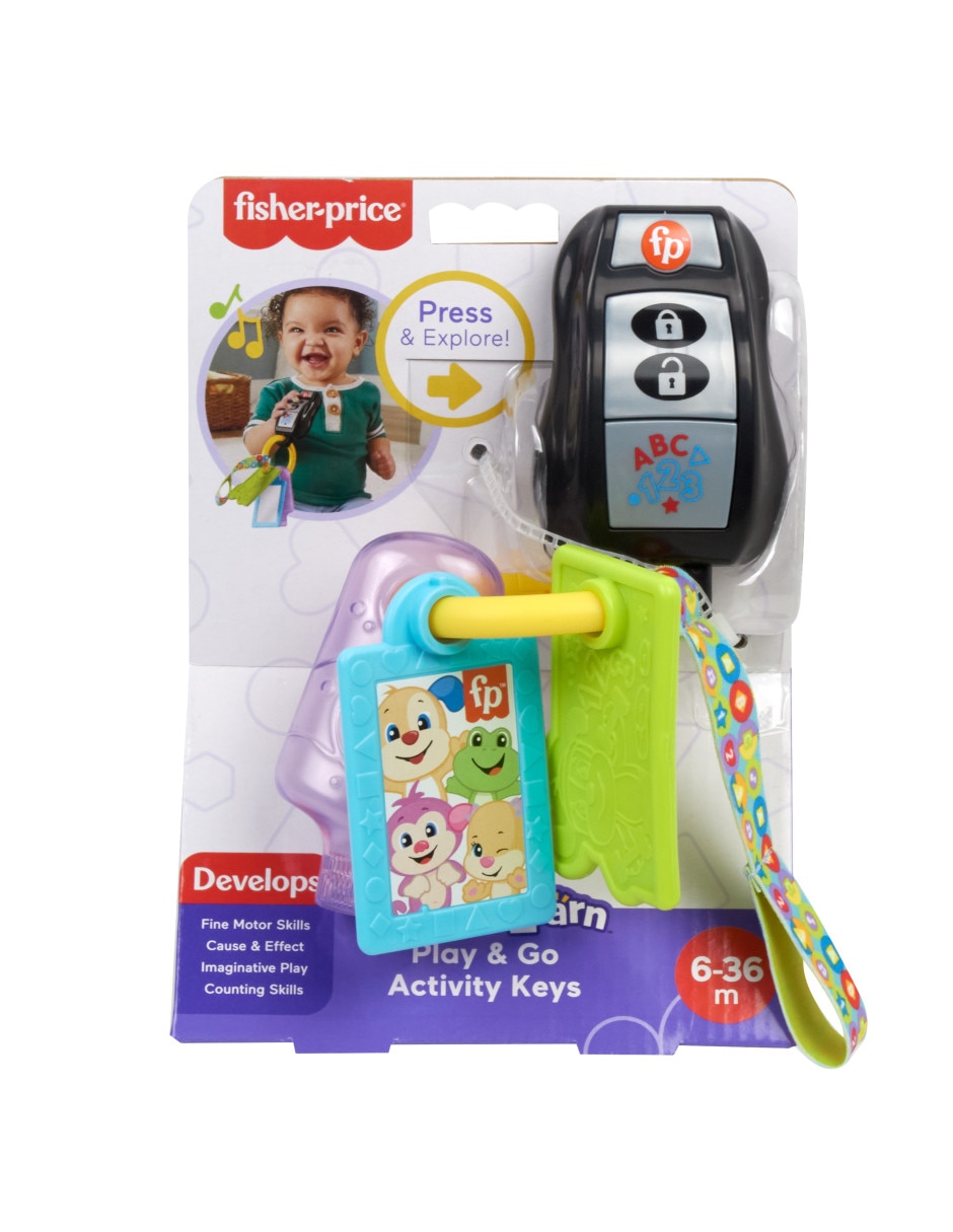 Teclas de actividades Play Go de Fisher Price Laugh Learn