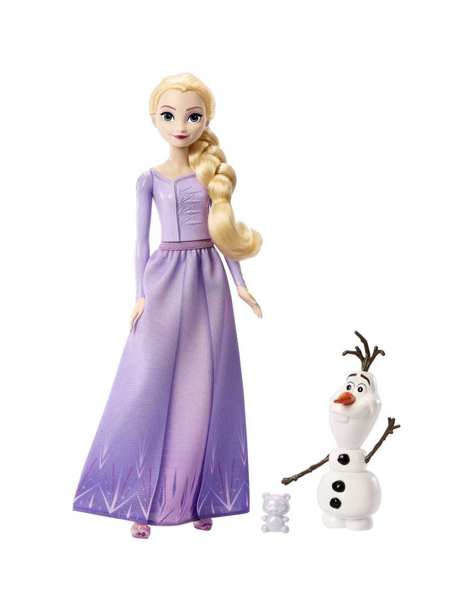 Muneca Frozen Mattel Elsa y Olaf