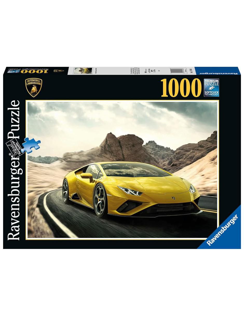Rompecabezas Lamborghini Amarillo 1000 piezas 2