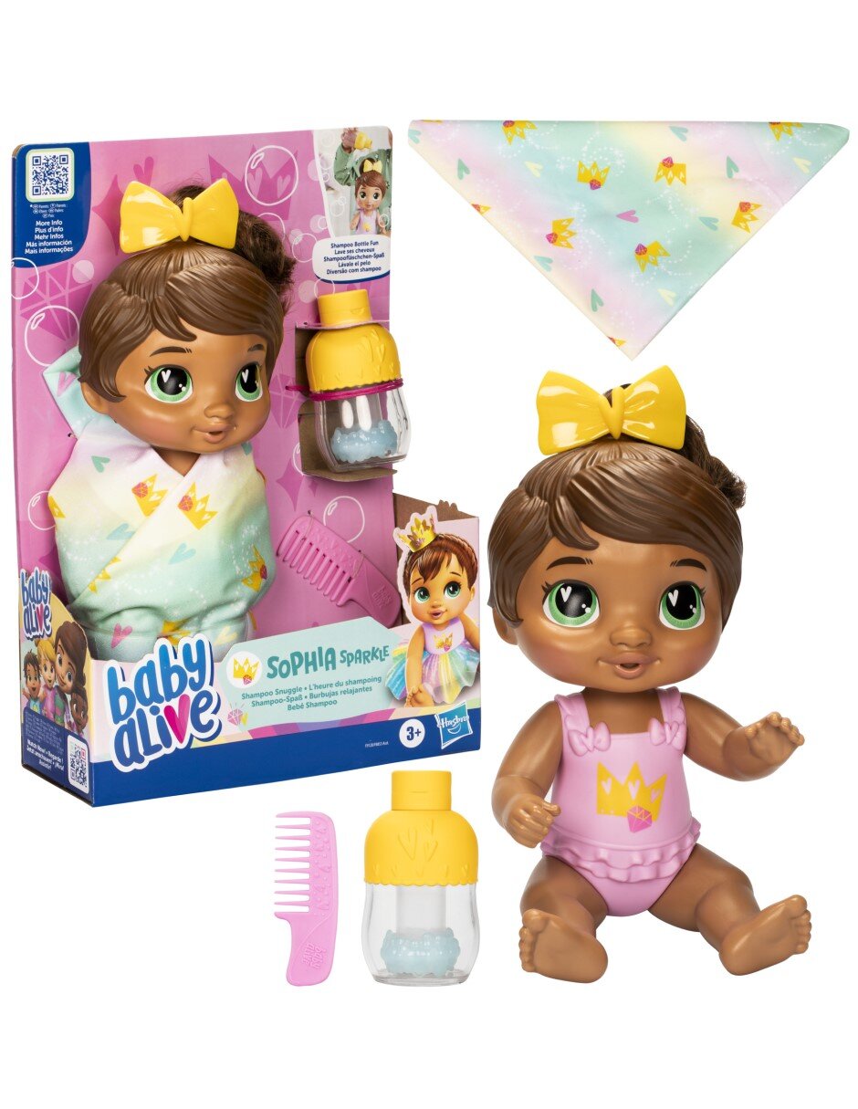 Bebe Baby Alive Burbujas Relajantes