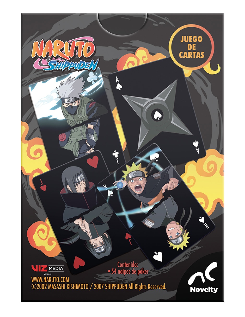 Juego de cartas poker Naruto Shippuden 4