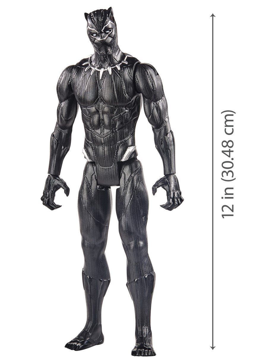 Figura de acción articulada Marvel: Avengers Black Panther titan hero 11