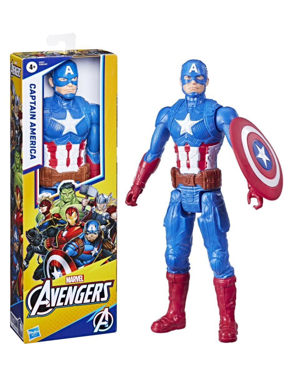 Figura de accion Marvel Avenger Capitan America marvel articulado si Toys R Us