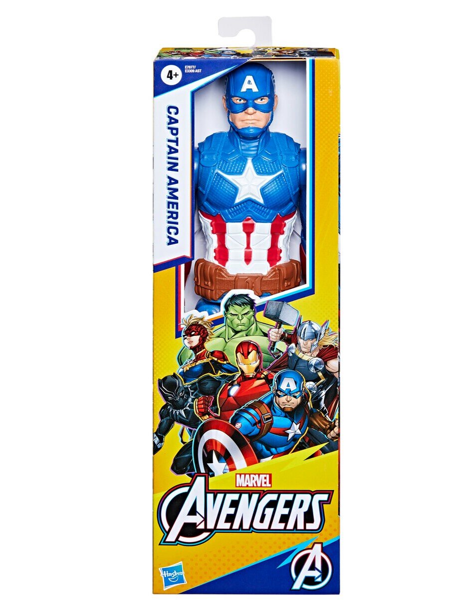 Figura de acción articulada Marvel: Avengers Capitán América titan hero 9