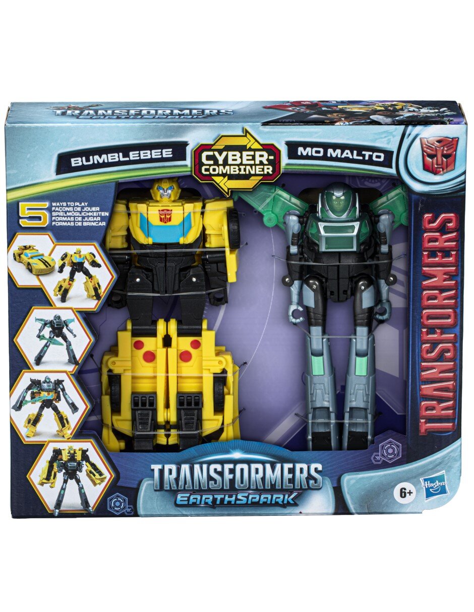 Figura de acción articulada : EarthSpark Bumblebee Transformers cabeza oscilante 2