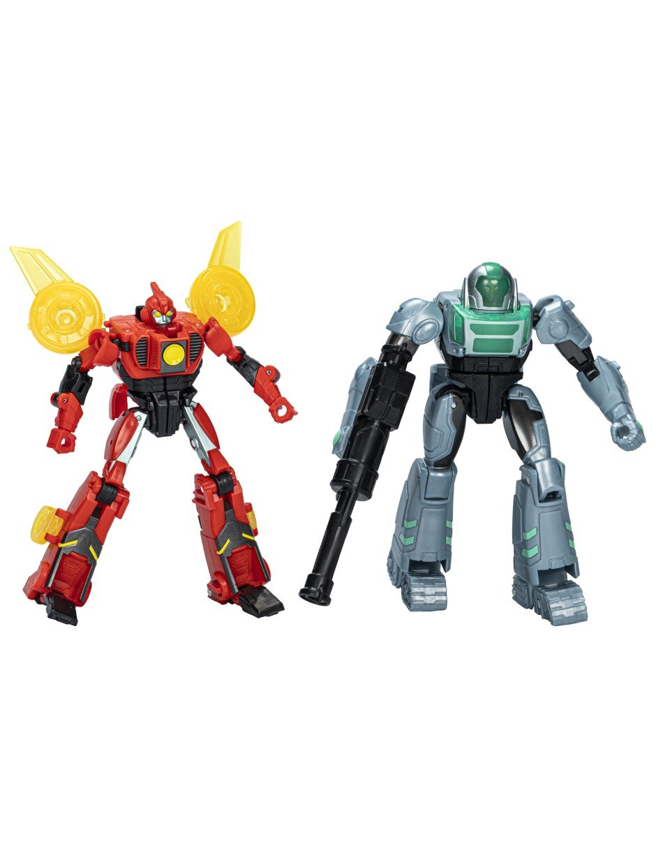 Figura de acción articulada Earthspark collectors Transformers cabeza oscilante
