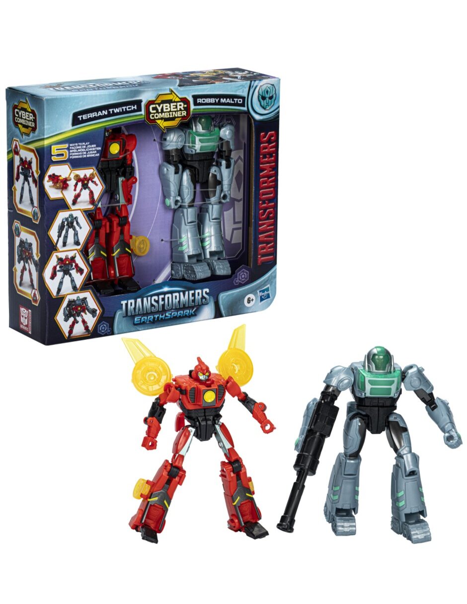 Figura de acción articulada Earthspark collectors Transformers cabeza oscilante 7