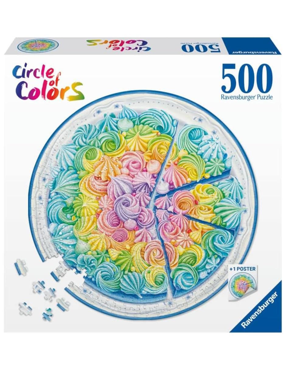 Rompecabezas Pastel Arco Iris 500 piezas 2