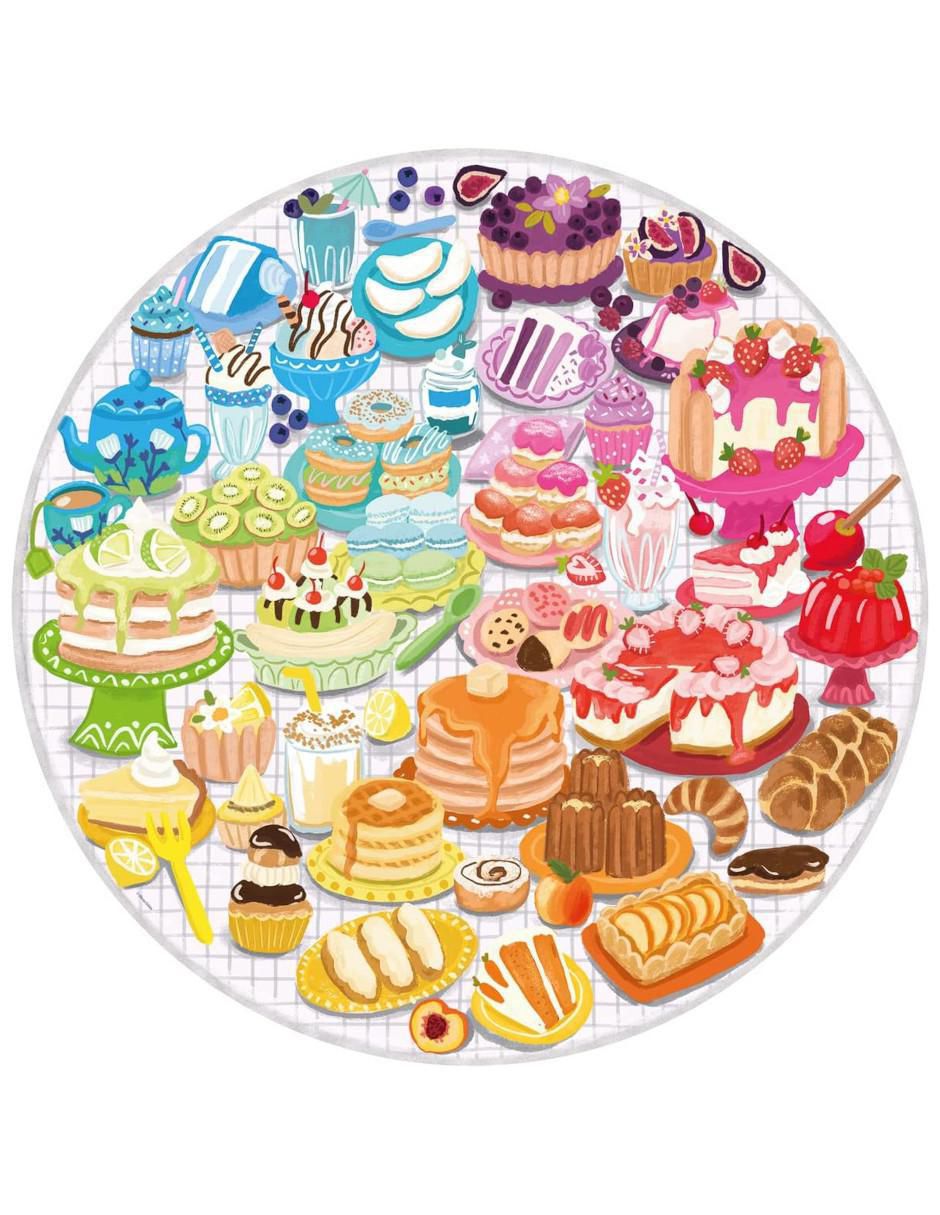 Rompecabezas Postres 500 piezas Rompecabezas Postres 500 piezas