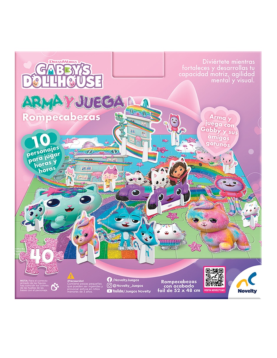Rompecabezas Gabby's Dollhouse 40 piezas 3