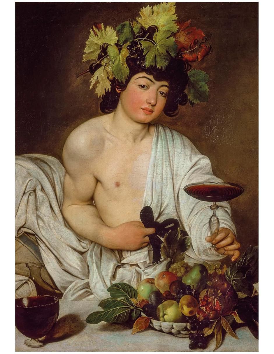 Rompecabezas Baco Caravaggio 1000 piezas