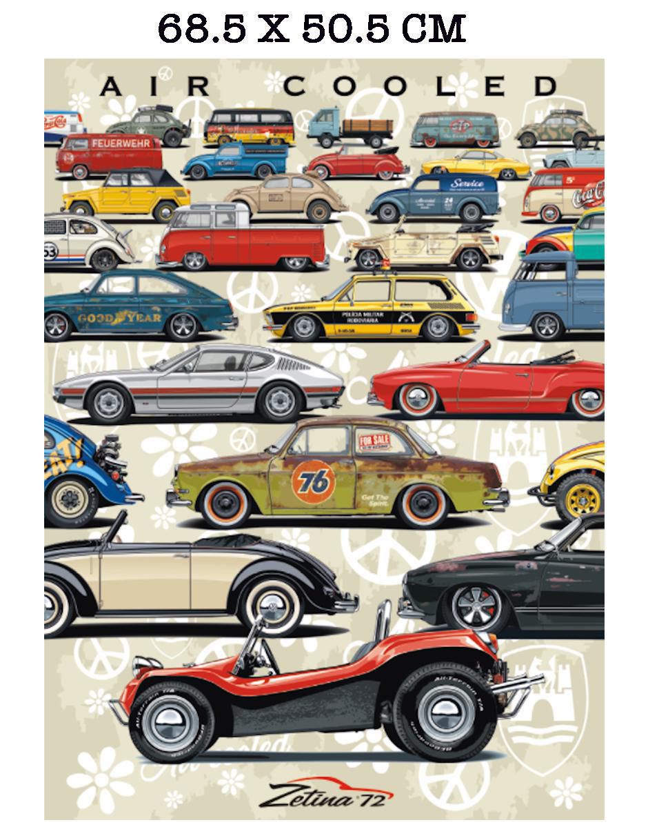 Rompecabezas Coches 1000 piezas 3