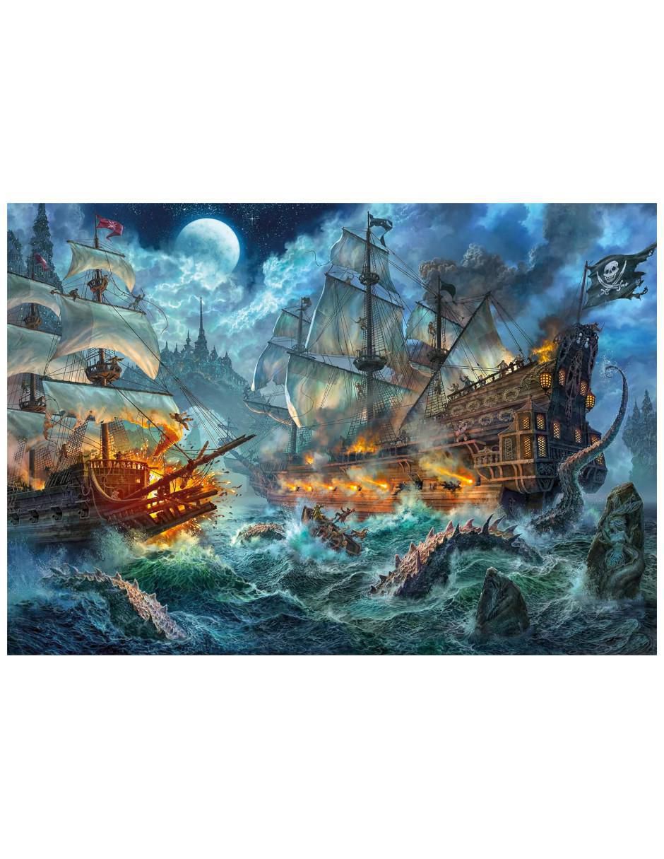 Rompecabezas Batalla naval 1000 piezas Rompecabezas Batalla naval 1000 piezas