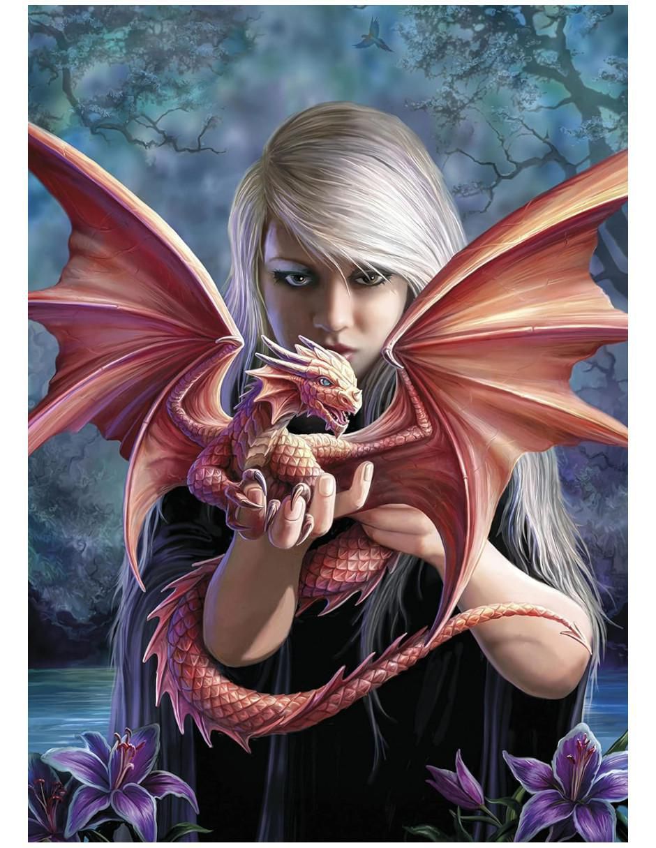 Rompecabezas Dragones Místicos 1000 piezas 3