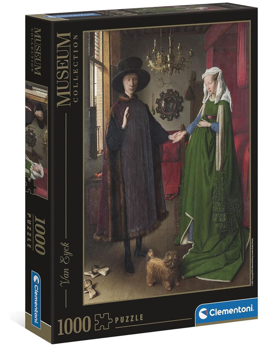 Rompecabezas Retrato los Arnolfini 1000 piezas
