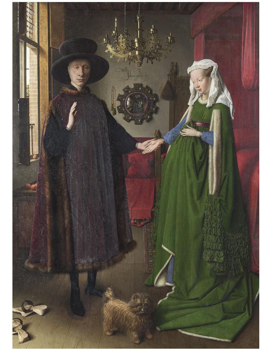 Rompecabezas Retrato los Arnolfini 1000 piezas 3