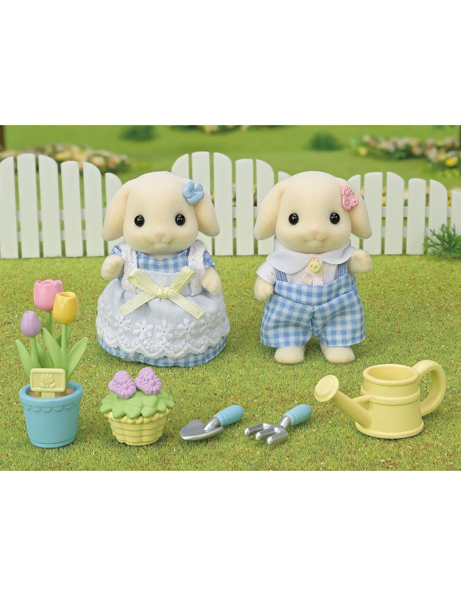 Blossom Gardening Set Flora Rabbit Sister & Brother 6