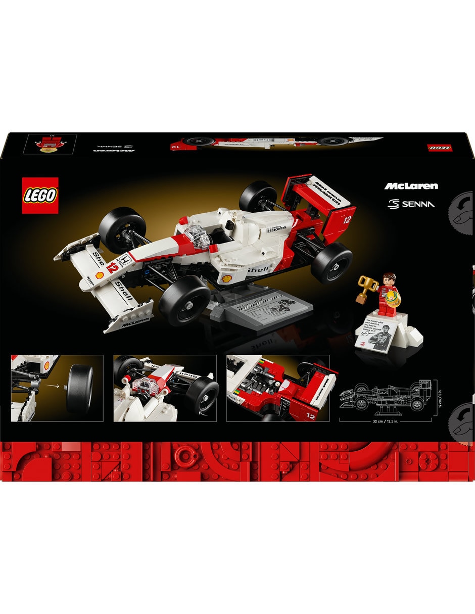 Icons McLaren MP4/4 y Ayrton Senna 10330 10