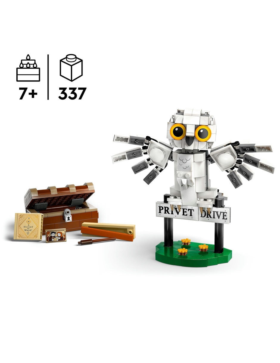 Harry Potter Hedwig en el número 4 de Privet Drive 76425 7
