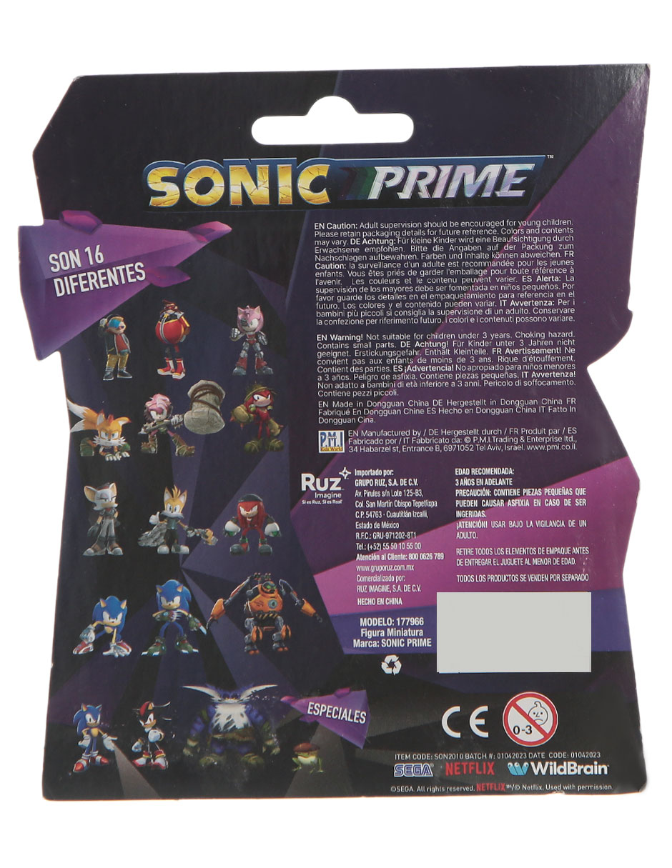 Figura de acción Sonic Prime Sonic collectors 4