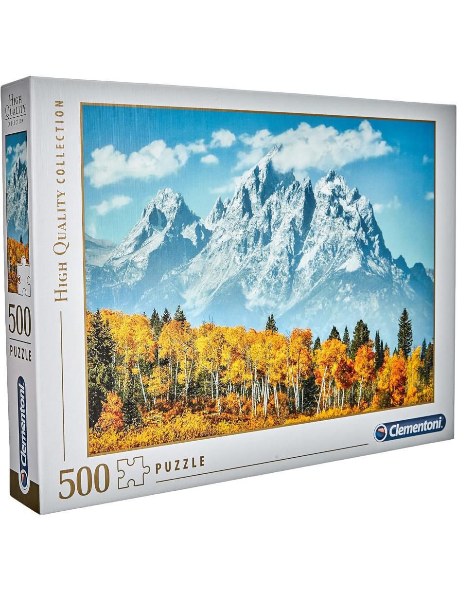 Rompecabezas Montaña en Otoño 500 piezas