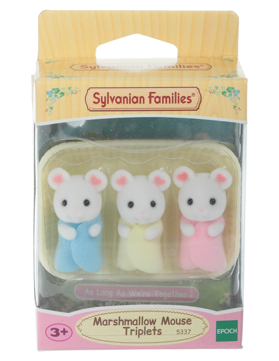Set muñecas Marsmallow Mouse Triplets 6