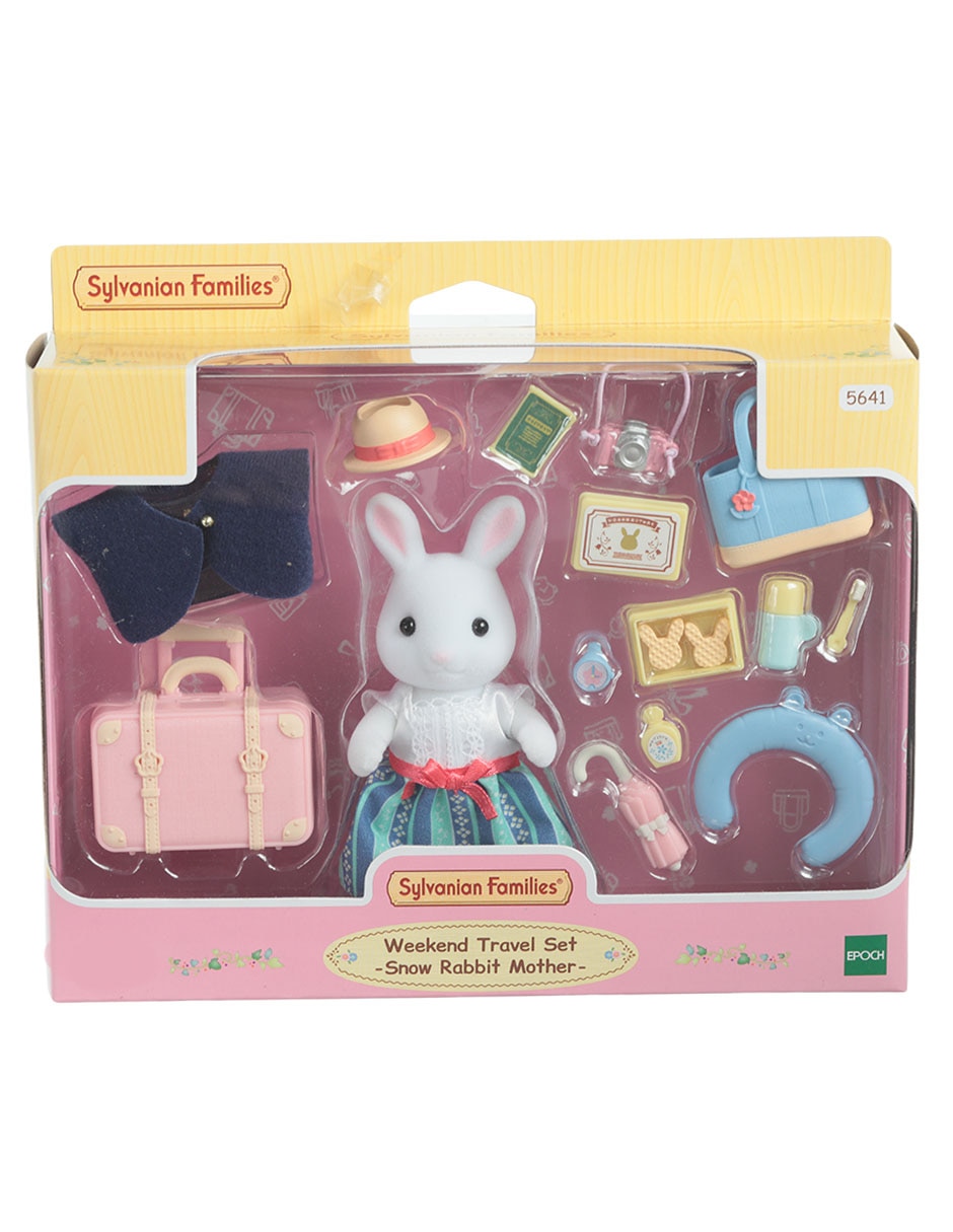 Set muñecas Weekend Travel Set Snow Rabbit Mother