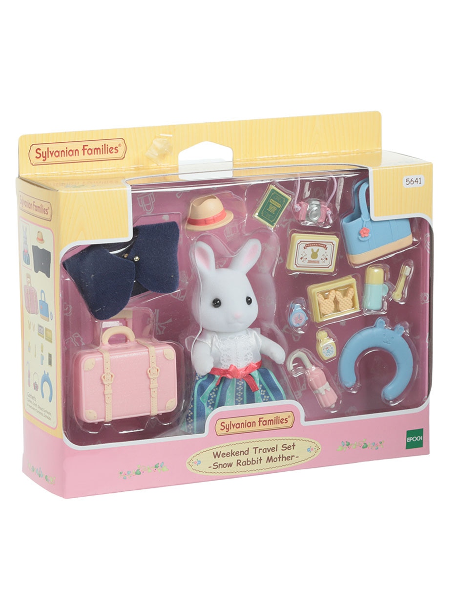 Set muñecas Weekend Travel Set Snow Rabbit Mother 2