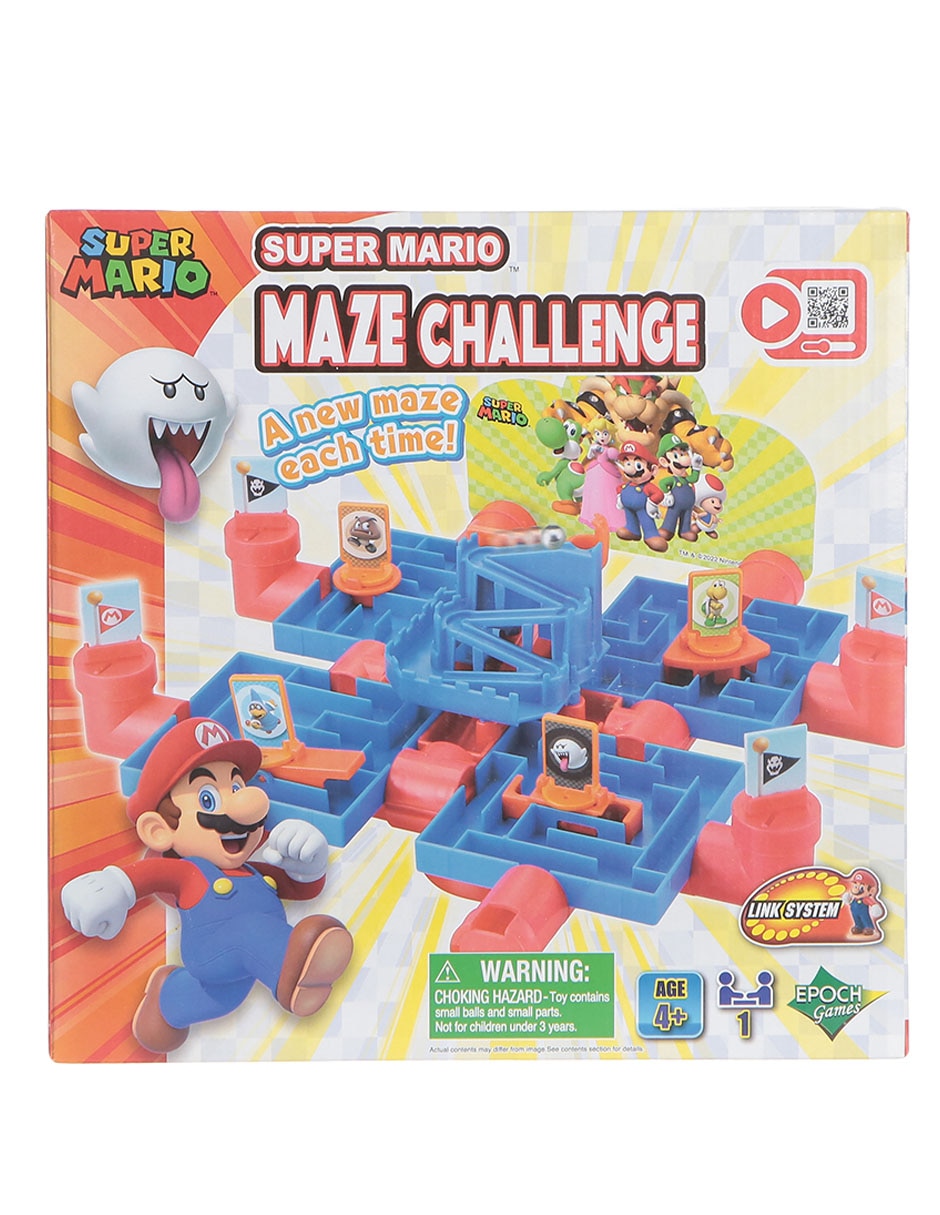 Maze challenge Mario Bros juego didáctico unisex Liverpool