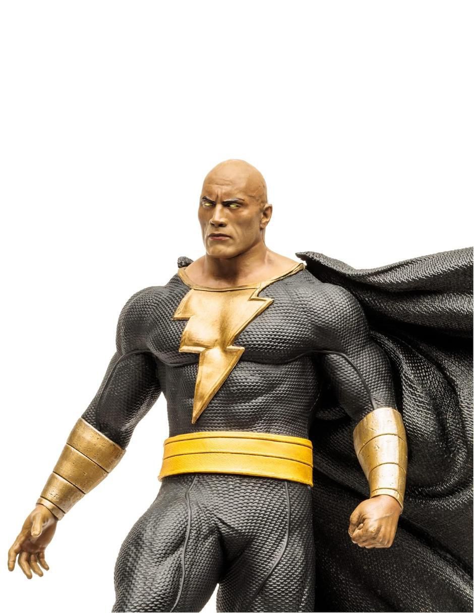 Figura de colección DC Black Adam articulado 4