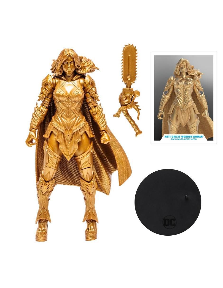 Figura de colección DC Multiverse Wonder Woman articulado 4