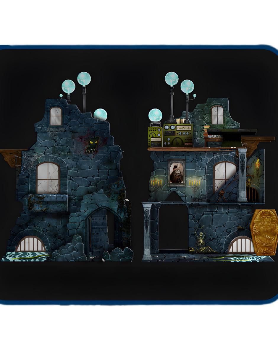 Set figuras acción Universal Monsters Monsters collectors 2