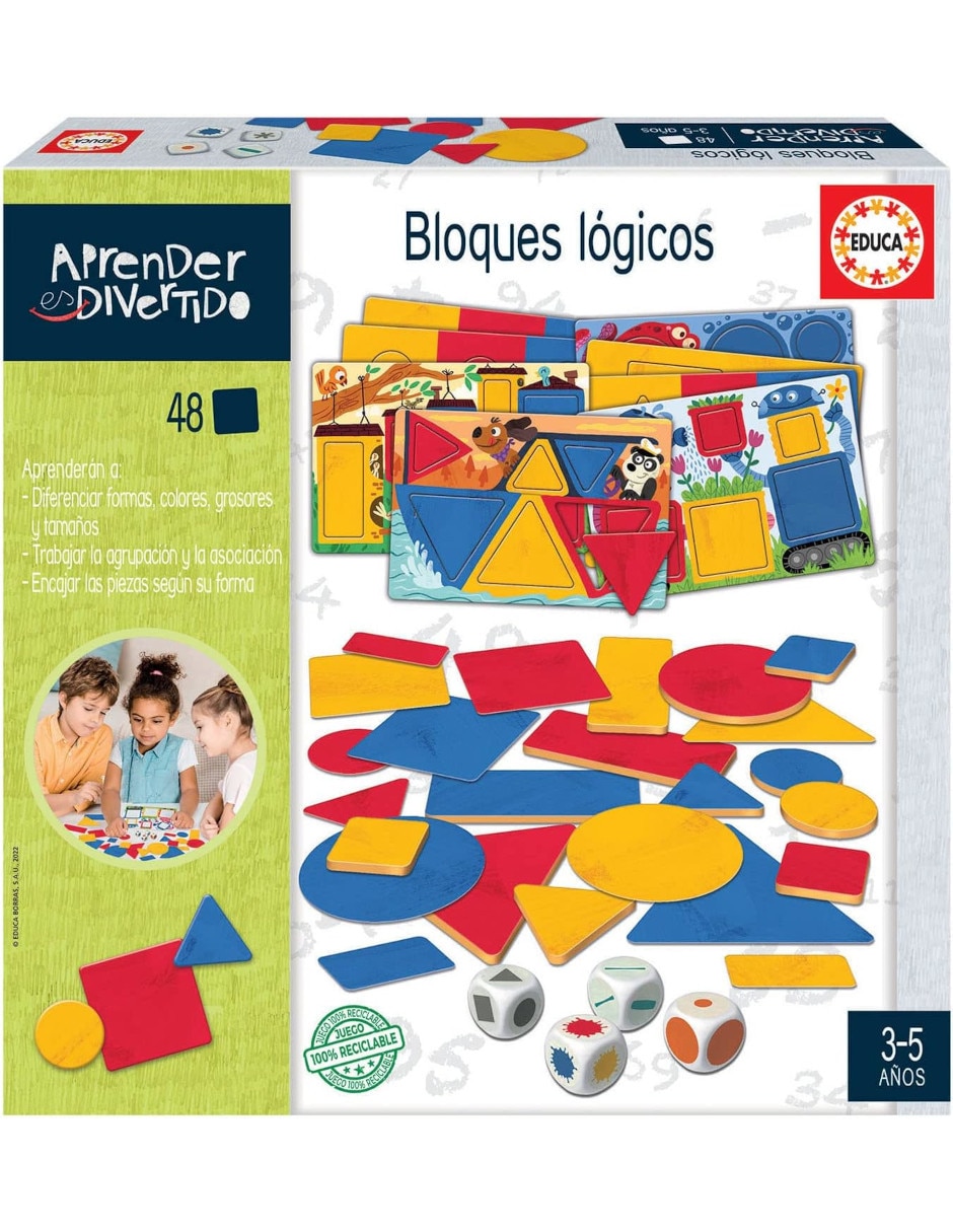 Aprender es divertido Bloques lógicos Aprender es divertido Bloques lógicos