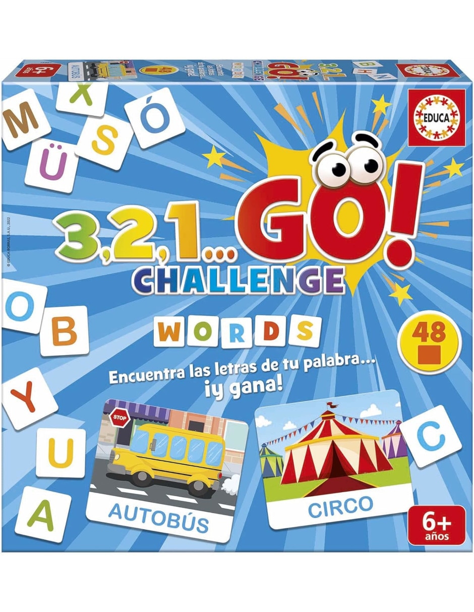 3,2,1 Go Reto Palabras 3,2,1 Go Reto Palabras