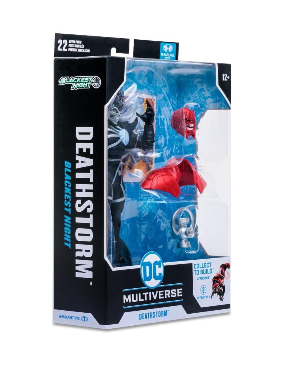 Figuara de acción DC Multiverse Deathstorrm articulada 6