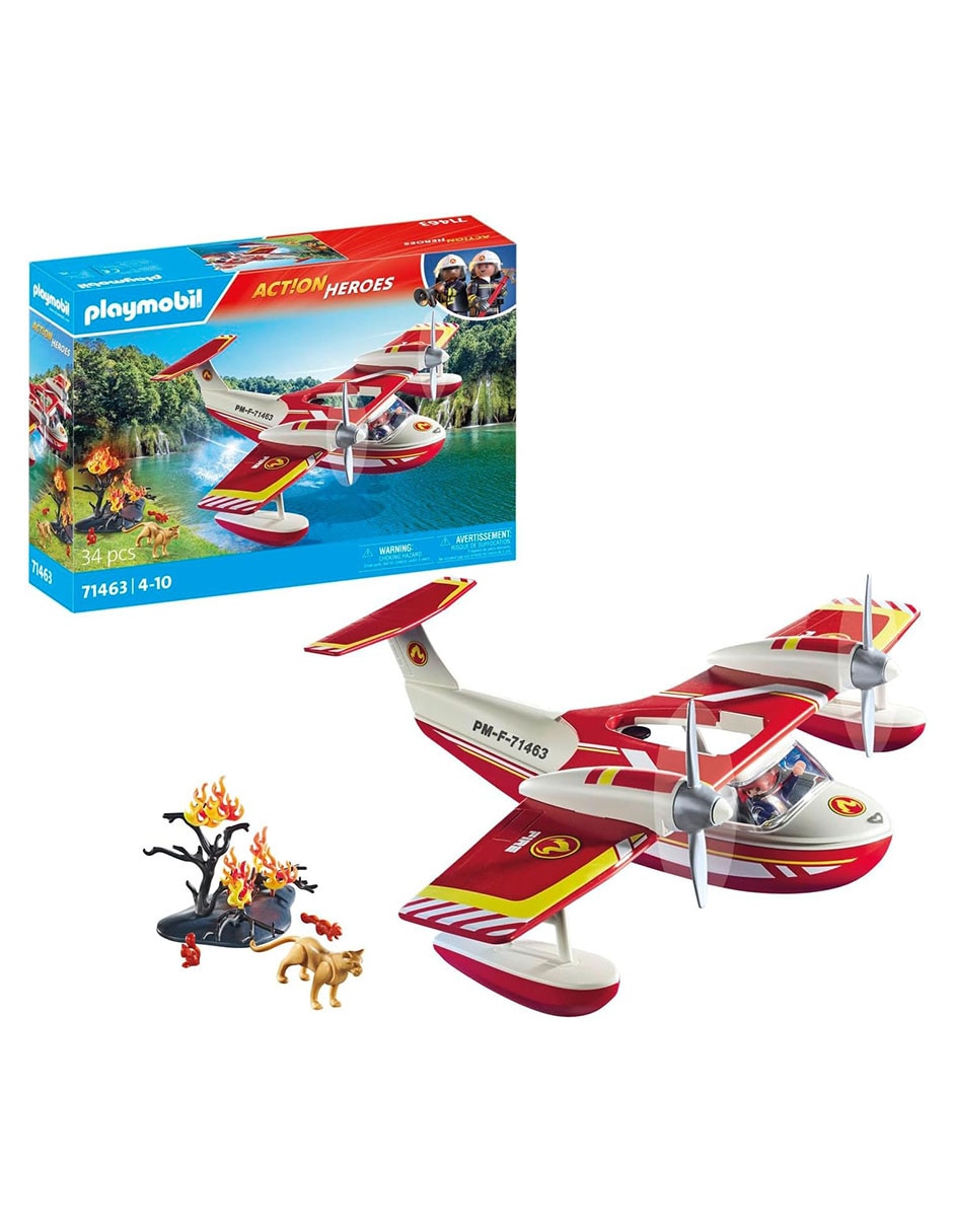 Firefighting Sea Plane With Extinguishing Function Fire Brigade 71463 Fire Brigade 2