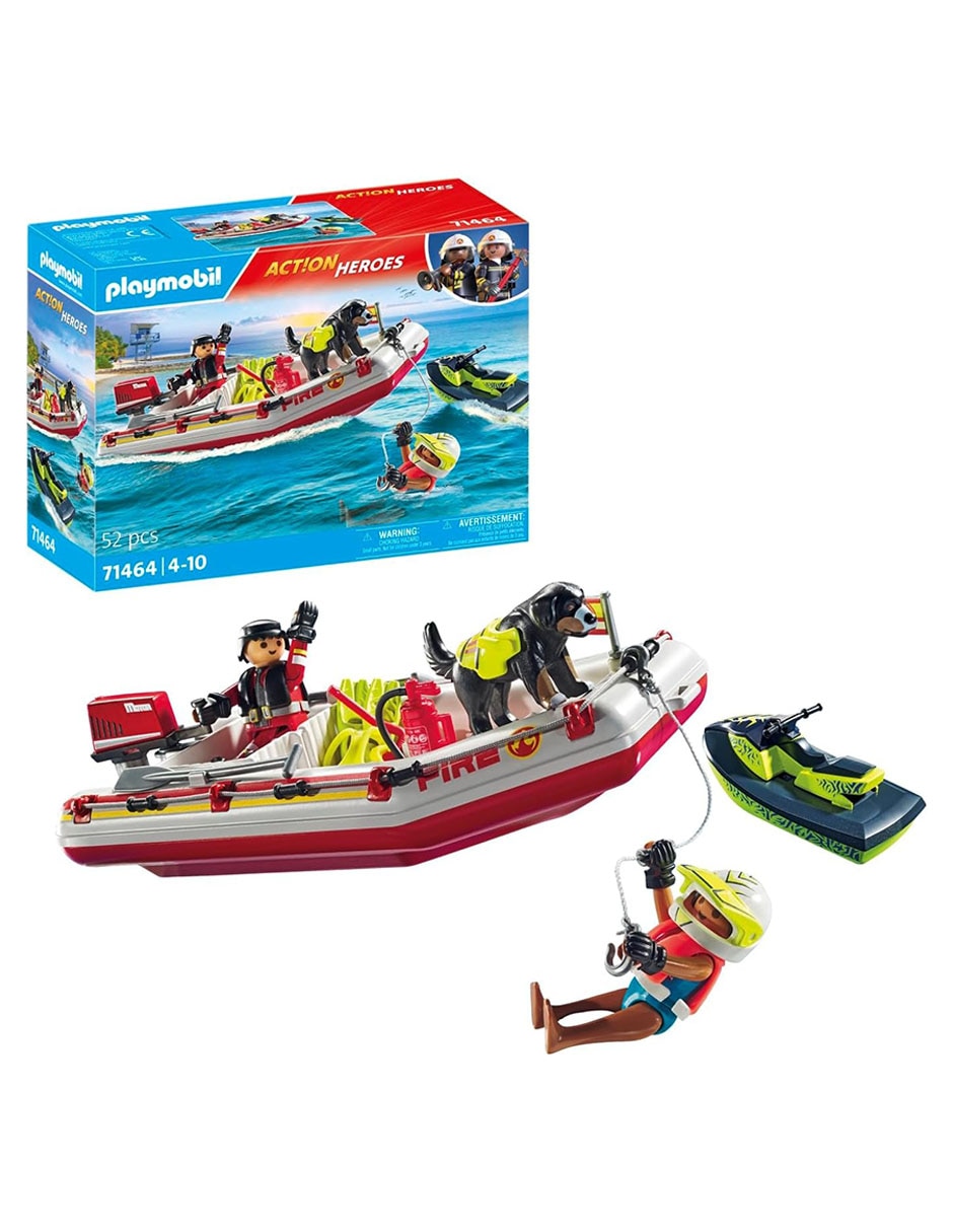 Fireboat With Aqua Scooter Fire Brigade 71464 Fire Brigade 4