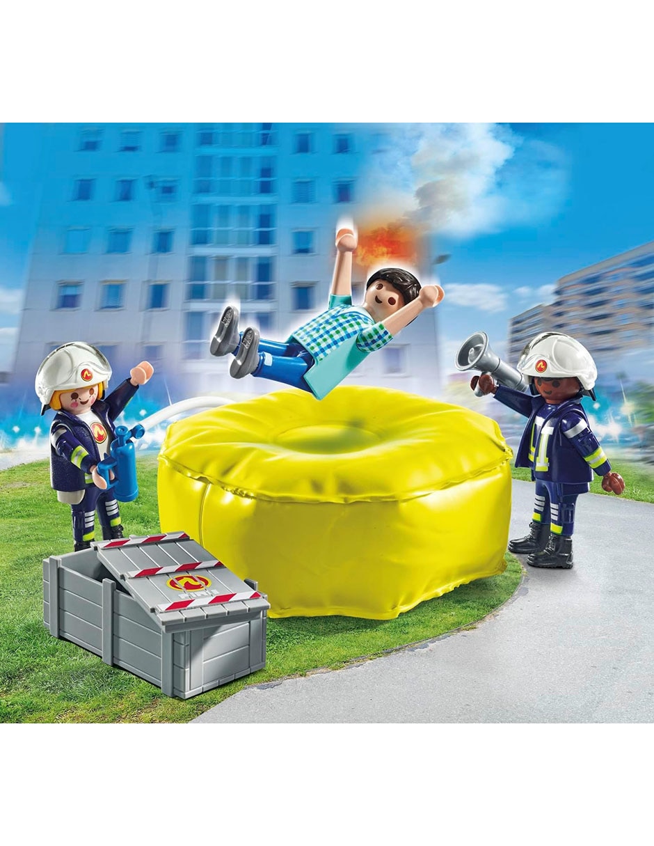 Firefighter With Air Pillow Fire Brigade 71465 2