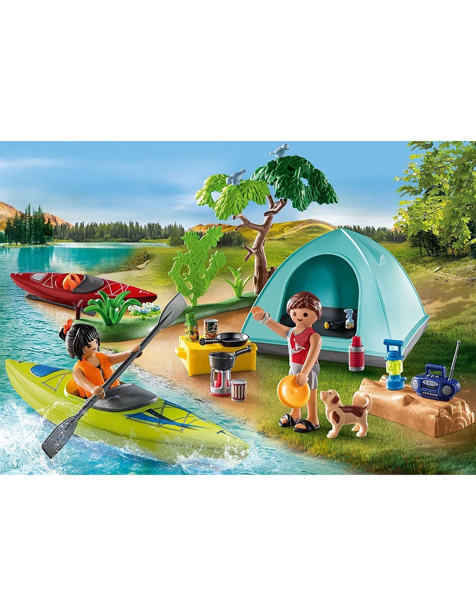 Camping con hoguera 71425 2