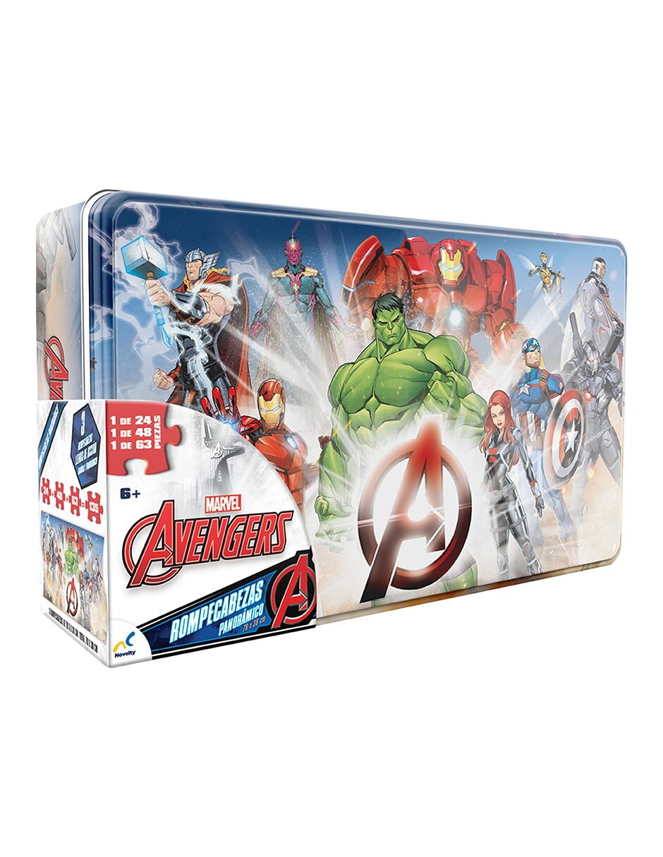 Rompecabezas Marvel Avengers 4 en 1 135 piezas 3