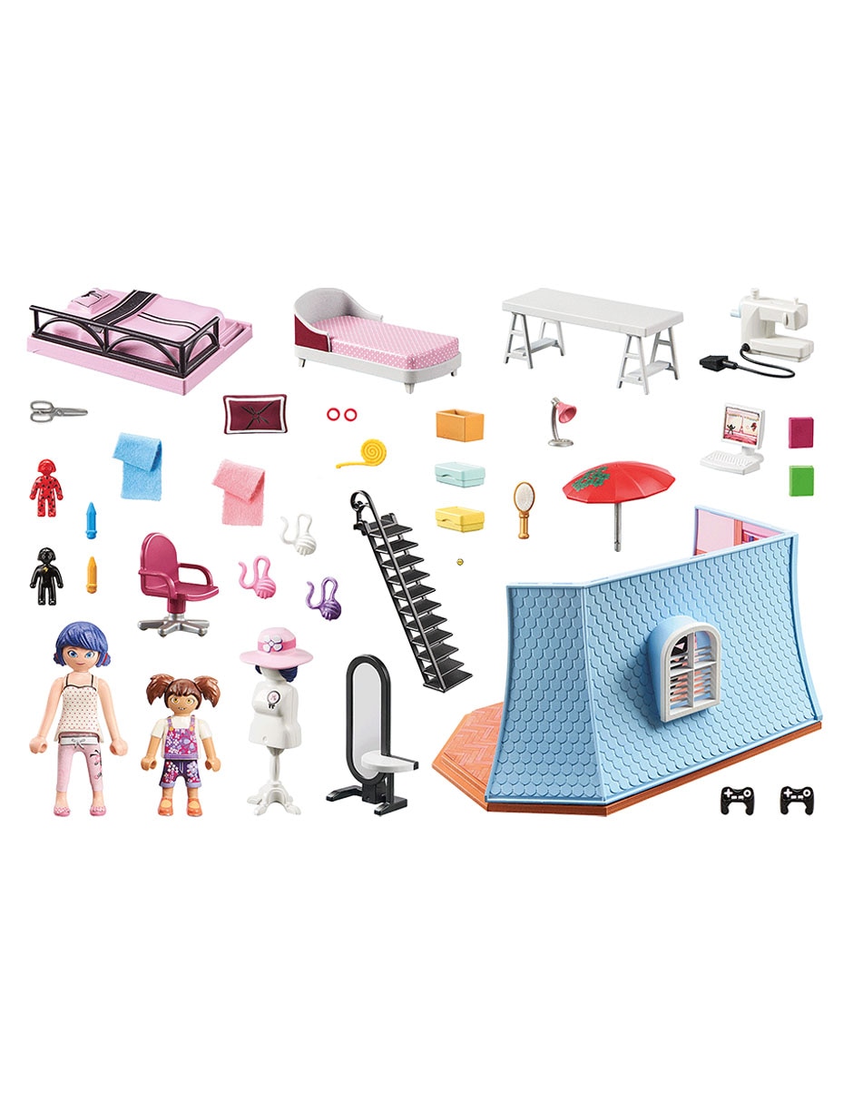 Playmobil Miraculous: Marinette's Loft 71334 Miraculous Toys 