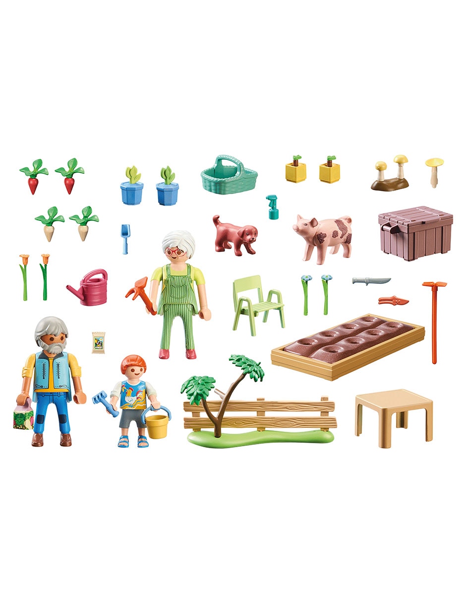 Vegetable Garden with Grandparents 71443 Country (Sustainable)