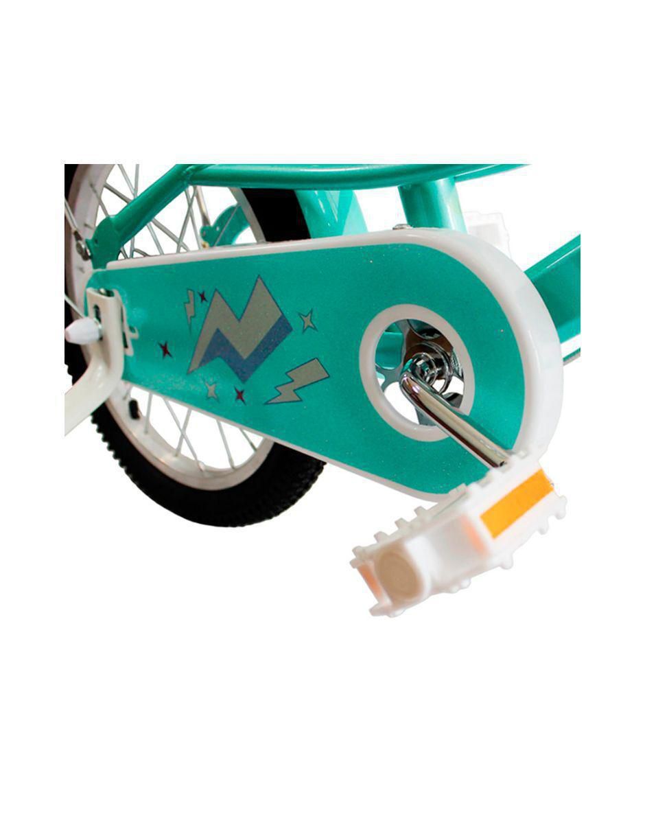 Bicicleta infantil rodada 16 para niña 4