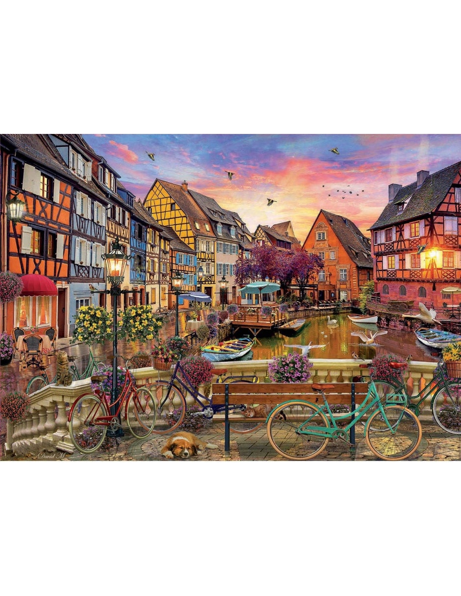 Rompecabezas Colmar Francia 3000 piezas 2